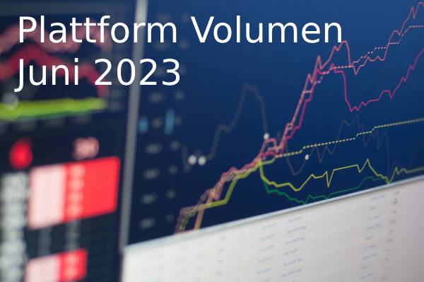 Plattform-Volumen Juni 2023