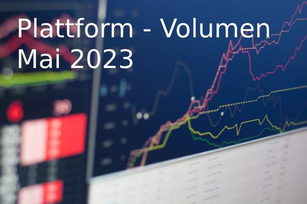 Plattform-Volumen Mai 2023